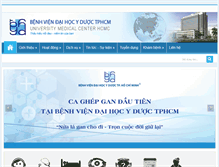 Tablet Screenshot of bvdaihoc.com.vn